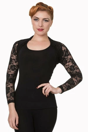 Banned Lace Rose Bolero