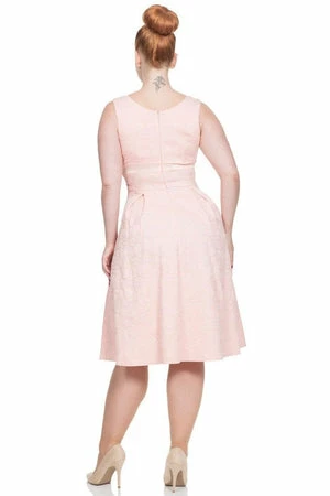 Voodoo Vixen Lauren Peach Bridal Dress - Image 3