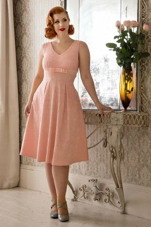 Voodoo Vixen Lauren Peach Bridal Dress - Image 6