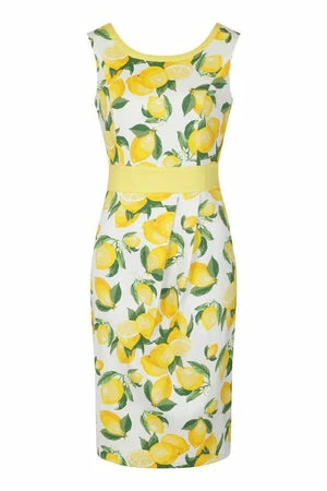 Banned Lemon Pencil Dress - Image 3