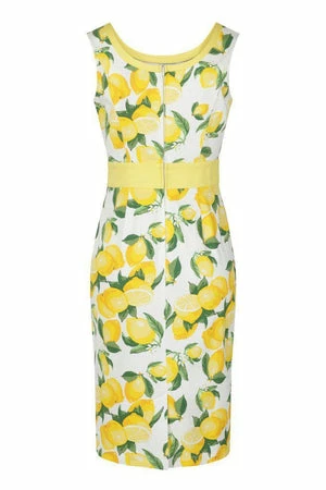 Banned Lemon Pencil Dress - Image 4