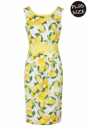 Banned Lemon Pencil Dress - Image 7