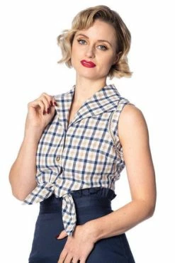 Banned Lets Vacay Button Top