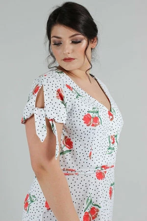 Voodoo Vixen Lilian V-neck Dress - Image 7