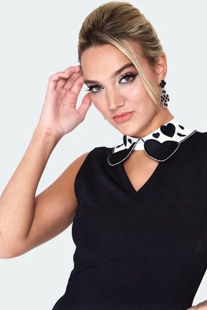 Voodoo Vixen Madison Heart-Collar Dress - Image 5