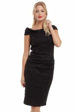 Voodoo Vixen Maisie Paisley Pencil Dress