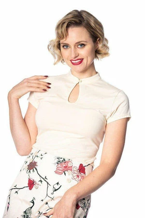 Banned Mandarin Collar Top - Image 4