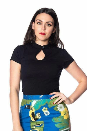 Banned Mandarin Collar Top