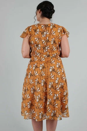 Voodoo Vixen Margot Floral Square Neck Dress - Image 7