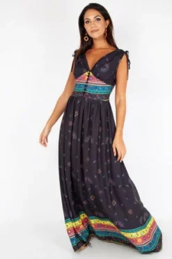 Voodoo Vixen Megan Fiesta Maxi Dress