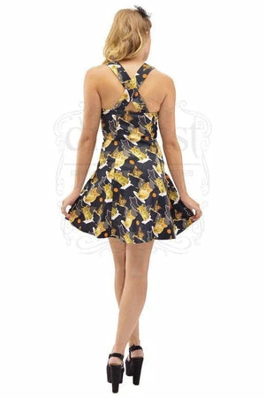Dr Faust Meow For 3D Cats Mini Dress - Lilah - Image 2