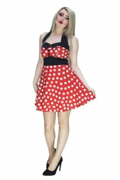 Dr Faust Minnie Mouse Style Mini Dress - Anna