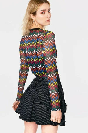 Jawbreaker Mix TaPe Mesh Top - Image 2