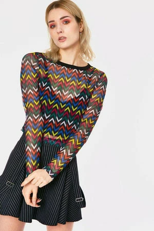 Jawbreaker Mix TaPe Mesh Top - Image 3