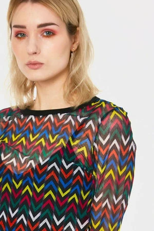 Jawbreaker Mix TaPe Mesh Top - Image 5
