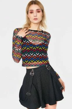 Jawbreaker Mix TaPe Mesh Top