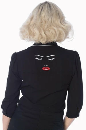Banned Model Face Shirt - Image 2