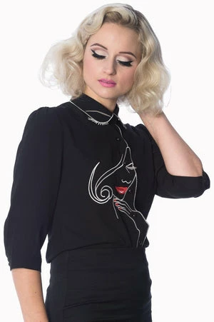 Banned Model Face Shirt - Image 4