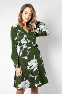 Voodoo Vixen Molly Floral Wrap Dress