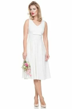 Voodoo Vixen Monroe White Bridal Dress