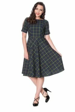 Banned Mrs Clause Fit And Flare Dress