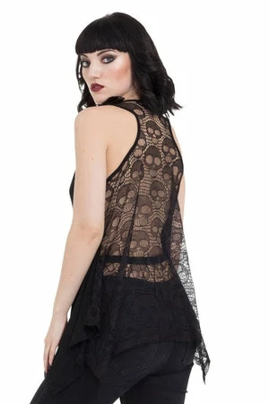 Jawbreaker Ouiji Goth Vest Top - Image 4