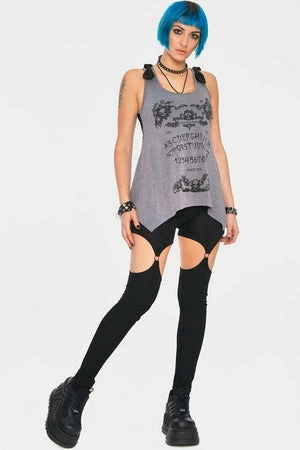 Jawbreaker Ouiji Goth Vest Top - Image 8