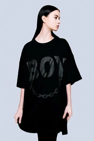 Long Clothing Oversize Boy Chain T-Shirt - Unisex - Image 3