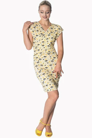 Banned Palm Shade Cross Over Dress - Image 3