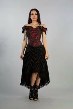 Burleska Passion Corset Dress In King Brocade