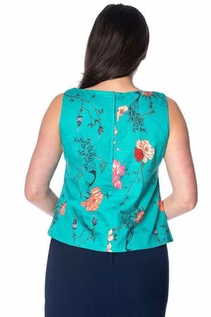 Banned Peacock Baroque Top - Image 2