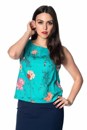 Banned Peacock Baroque Top