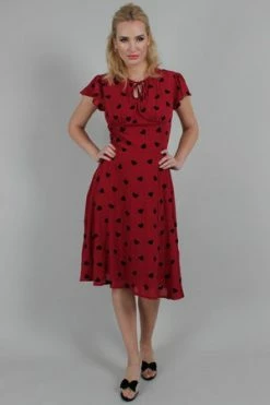 Voodoo Vixen Peppa Chiffon Tea Dress
