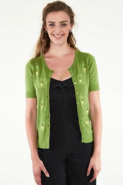 Voodoo Vixen Peyton Pineapple Cardigan