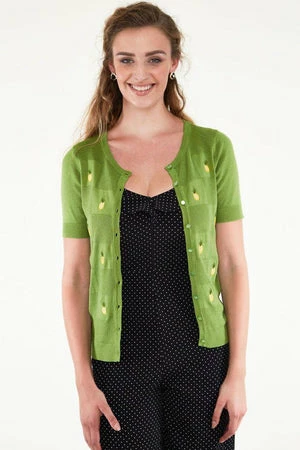 Voodoo Vixen Peyton Pineapple Cardigan