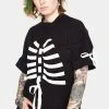 Jawbreaker Ribbon Ribcage Longline Tee
