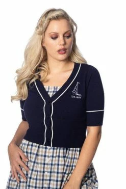 Banned Sail Away Embroidery Cardigan