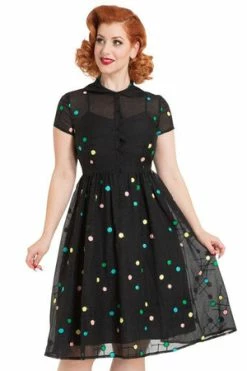 Voodoo Vixen Sallie 50s Flared Dress