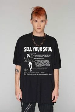 Long Clothing Sell Your Soul Oversize T-Shirt - Unisex