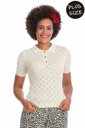Banned Smart Love Hearts Knit Top - Image 11