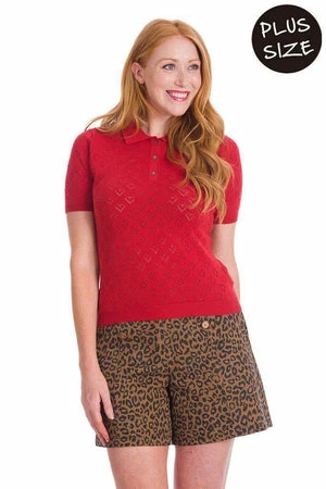 Banned Smart Love Hearts Knit Top - Image 4