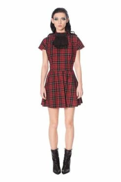 Banned Smash It Up Jabot Dress