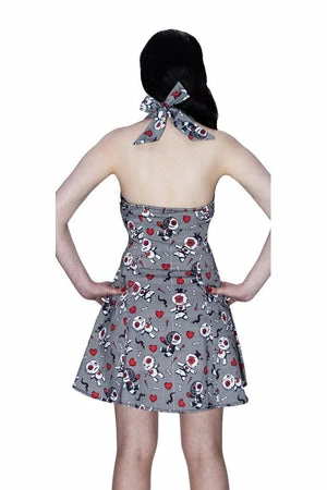 Dr Faust Snakes, Hearts And Voodoo Dolls Mini Dress - Ada - Image 2