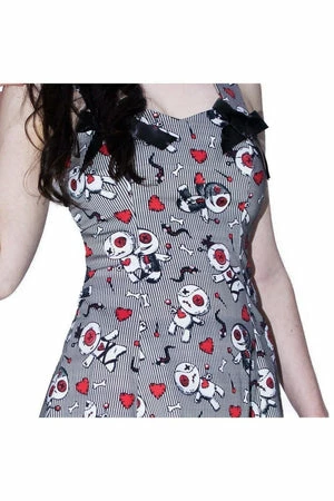 Dr Faust Snakes, Hearts And Voodoo Dolls Mini Dress - Ada - Image 3
