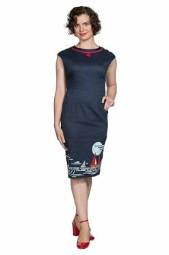 Banned Summer Sail Pencil Dress
