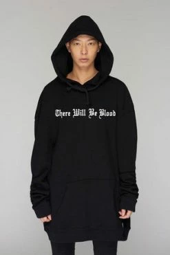 Long Clothing There Will Be Blood Oversize Hooded Sweat - Unisex