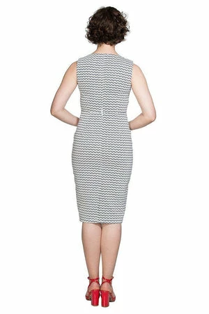 Banned Tile Print Wiggle Dress - Image 6