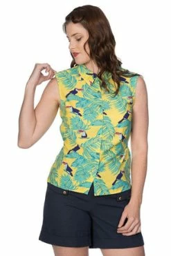 Banned Toucan All Over Blouse