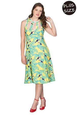 Banned Toucan All Over Dress - Image 6