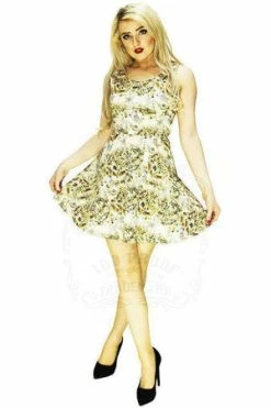 Dr Faust Zodiac Pentagram Back Mini Dress - Alexa